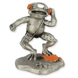 frog/walkman, pewter miniature 1:12, Miniatures