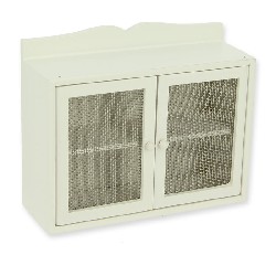 hanging cabinet white miniature 1:12, Furniture