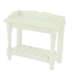 preparation table white miniature 1:12, Furniture