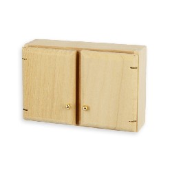 kitchen wall element , bare wood miniature furniture 1:12