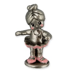 dancing girl, pewter miniature 1:12, Miniatures